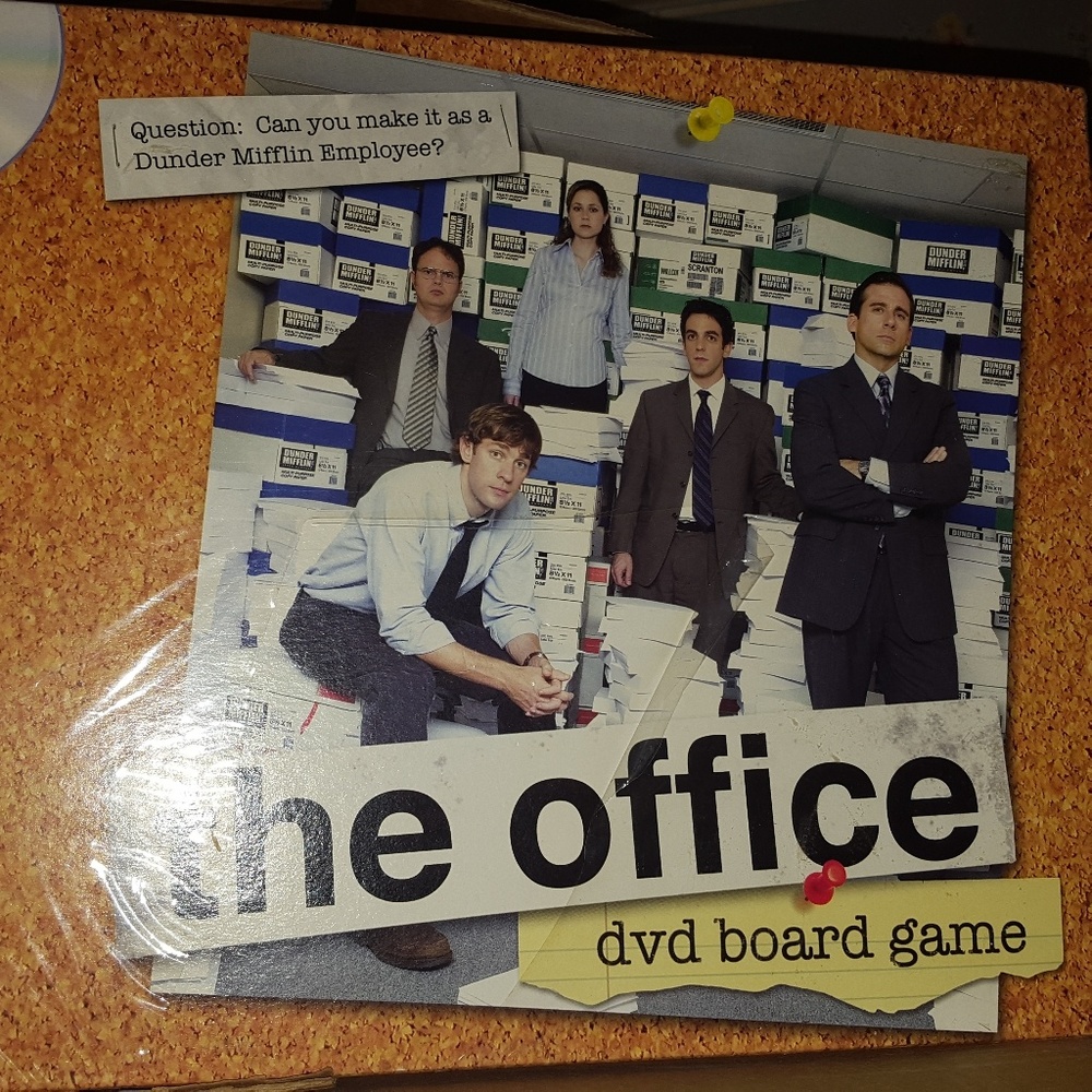 The Office DVD Board Game 2008 New Box Dwight Schr
